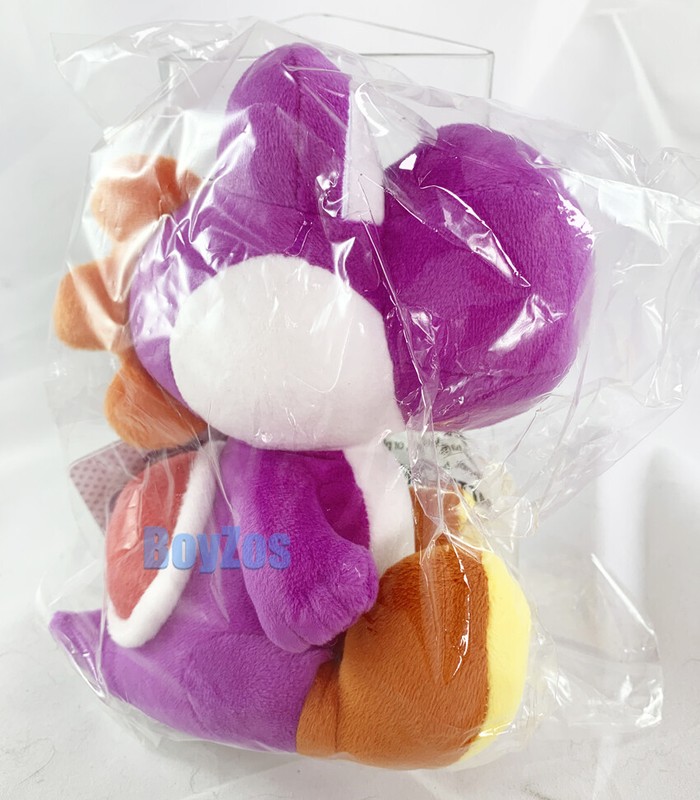 purple yoshi plush
